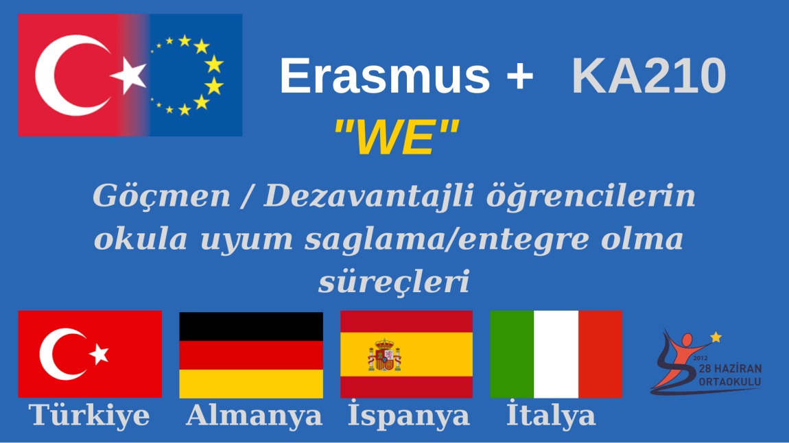 AB ERASMUS + KA210 PROJEMİZ KABUL EDİLDİ...